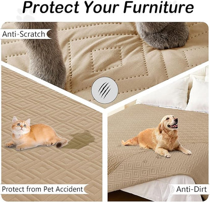 hyha Waterproof Dog Blanket, Soft Dog Bed Cover Pet Blankets, Waterproof Sofa - Image 3