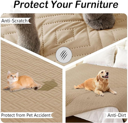 hyha Waterproof Dog Blanket, Soft Dog Bed Cover Pet Blankets, Waterproof Sofa - Image 3