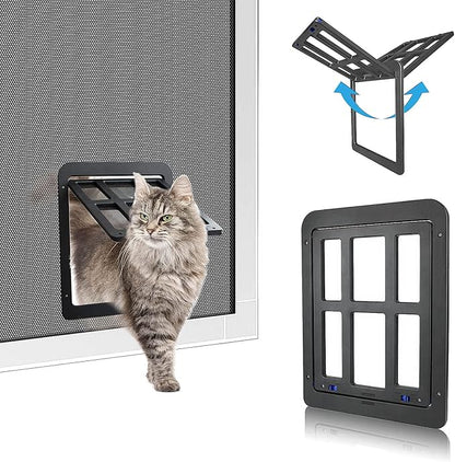 PETLESO Small Pet Door for Screen & Sliding Doors by PETLESO