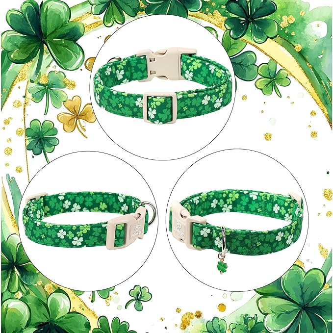 St. Patrick's Day Dog Collar for Small Dogs - Image 7
