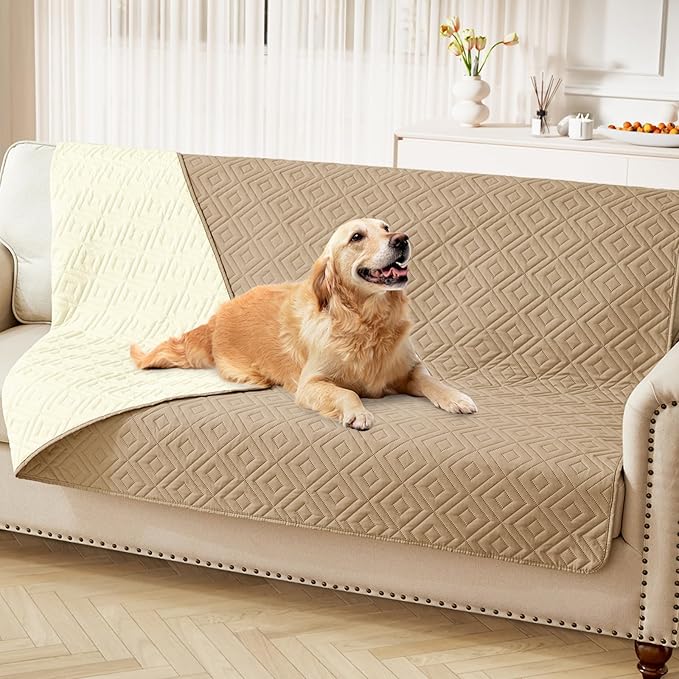 hyha Waterproof Dog Blanket, Soft Pet Bed Blankets, Waterproof Sofa Couch Cover by hyha
