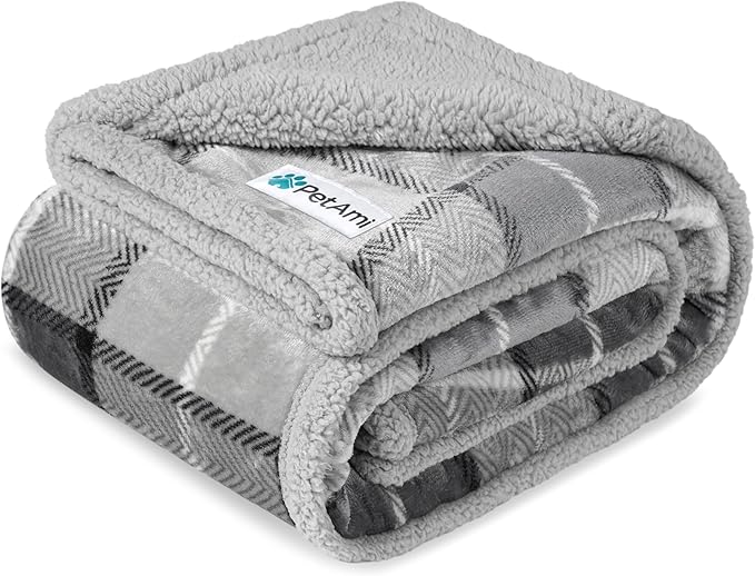 PetAmi Waterproof Dog Blanket for Small Medium Dog Puppy Cat Throw for Couch by PetAmi