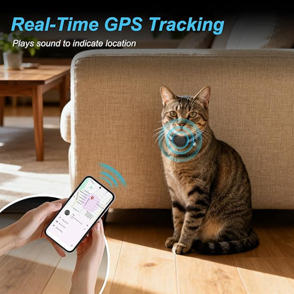 Google Android Cat Tracker Collar, Mini Cat GPS Tracker, Smart Pet Activity - Image 2