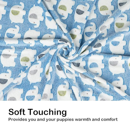Dono 1 Pack 3 Dog Blankets, Soft Fluffy Fleece Pet Blanket Warm Sleep Mat Paw - Image 5