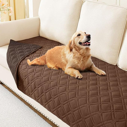 hyha Waterproof Dog Bed Blanket, Soft Pet Blankets, Waterproof Couch Cover by hyha