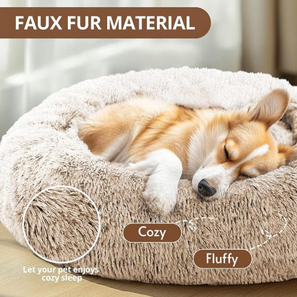JOLLYVOGUE Calming Small Dog & Cat Bed - Image 2