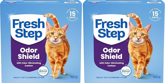 Fresh Step Clumping Cat Litter, 14 lbs by FreshStep