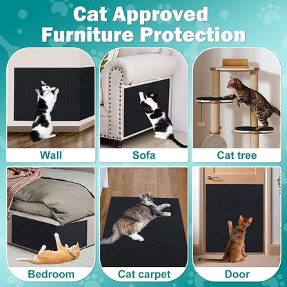 78.7"x15.8" Large Couch Protector from Cat Claws, Anti Scratch Furniture - Image 4