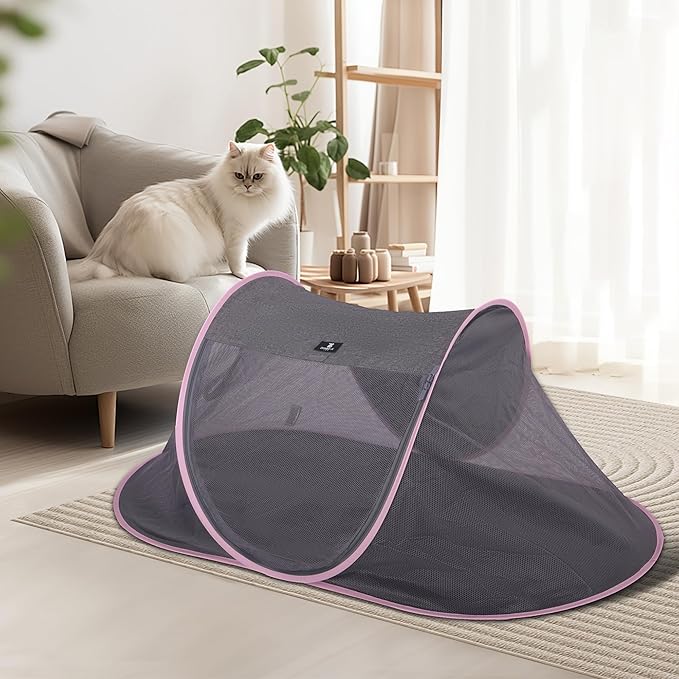 X-ZONE PET Outdoor Cat Tent, Pop Up Cat Playpen, Pet Enclosure Suitable Birds - Image 6