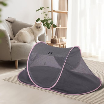 X-ZONE PET Outdoor Cat Tent, Pop Up Cat Playpen, Pet Enclosure Suitable Birds - Image 6