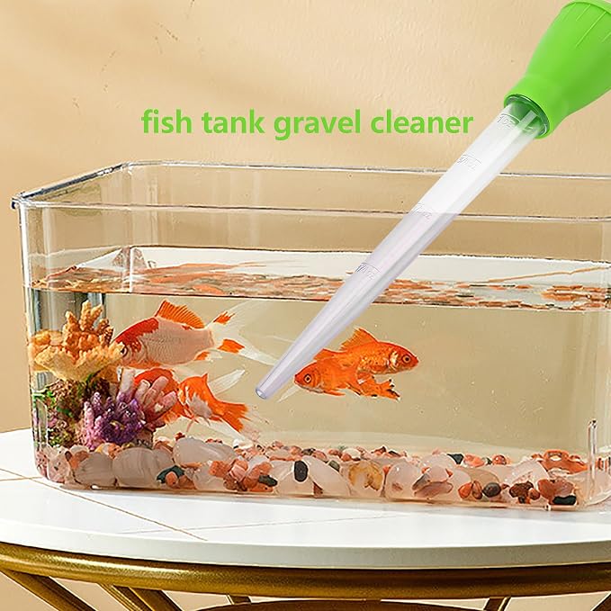 2Pcs Manual Fish Tank Cleaning Tools, 30ml Aquarium Water Changer, 21 Inches - Image 4