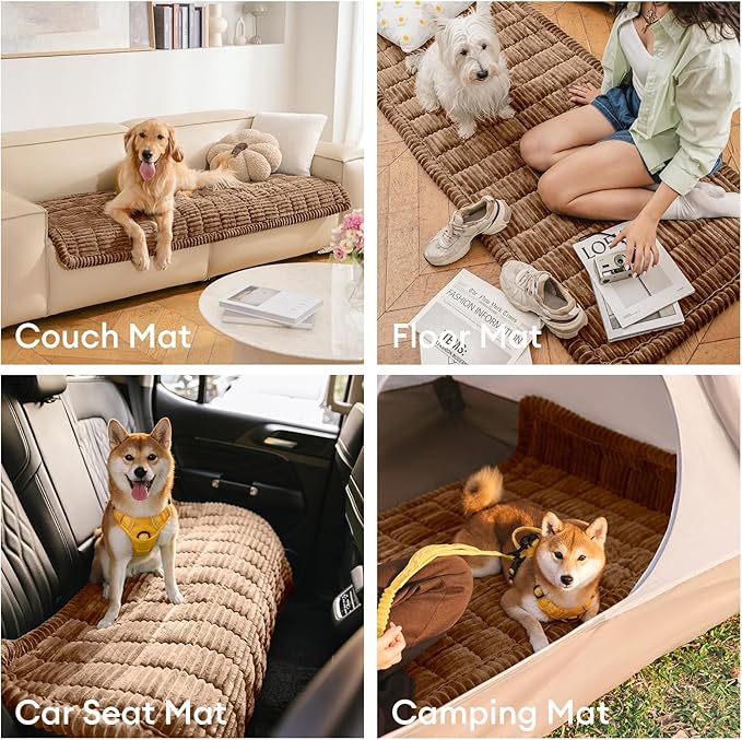 FUNNY FUZZY Pet Couch Covers for Sofa, Washable Dog Couch Cover Protector for - Image 5