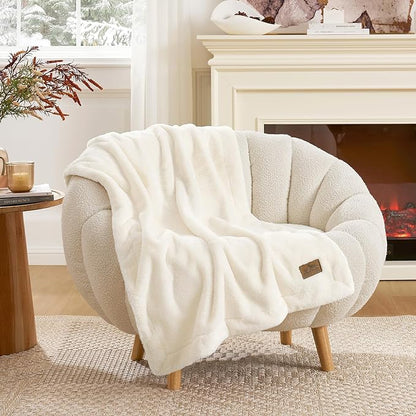 Waterproof Pet Blanket, Ultra Soft Luxury Faux Fur Throw Blanket by COZYKISS