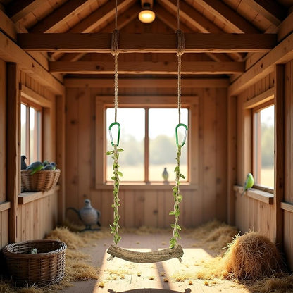 Chicken Swing Chicken Toy Perch Chicken Stand Bird Chew Toy - Image 8