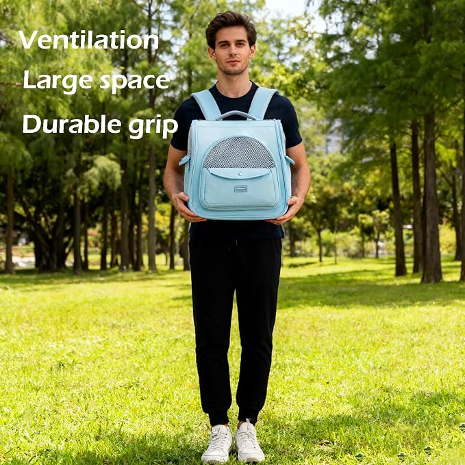 Cat Carrier Backpack, Large Space Animal Carrier Backpacks - Image 8