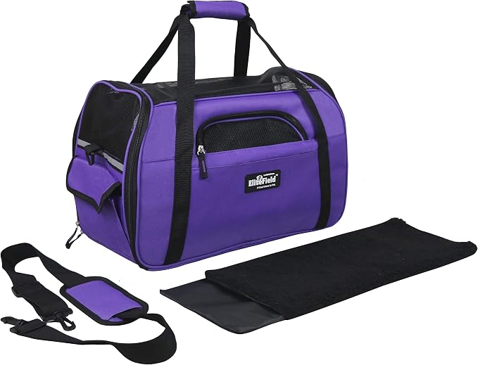 EliteField Soft Pet Carrier Soft Sided Dog Puppy Cat Carrier Travel Bag - Image 4