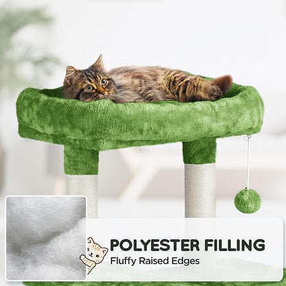 Yaheetech Cat Tree Cat Tower, 63in Multi-Level Cat Tree - Image 5
