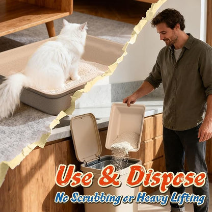 16-Pack Disposable Litter Boxes - Image 6