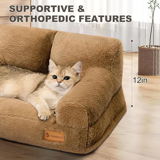 Plush Cat Couch Bed - Image 6