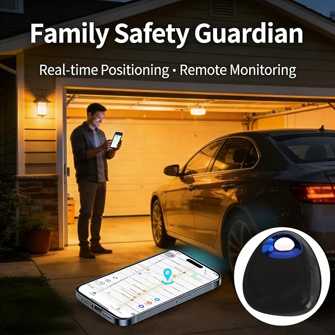 GPS Pet Tracker with Apple Find My Network, Android Compatibility, Real-Time - Image 4