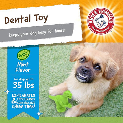 Arm & Hammer for Pets Nubbies Dental Toys T-Rex Dental Chew Toy for Dogs Best - Image 3