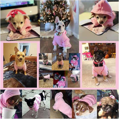 Jecikelon Winter Dog Hoodie Sweatshirts - Image 4
