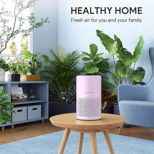 FULMINARE Air Purifiers for Home Bedroom H13 HEPA Air Purifier, 3 Speeds - Image 2
