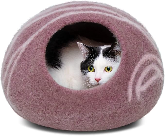 MEOWFIA Cat Cave – Premium Felt Cat Bed by MEOWFIA