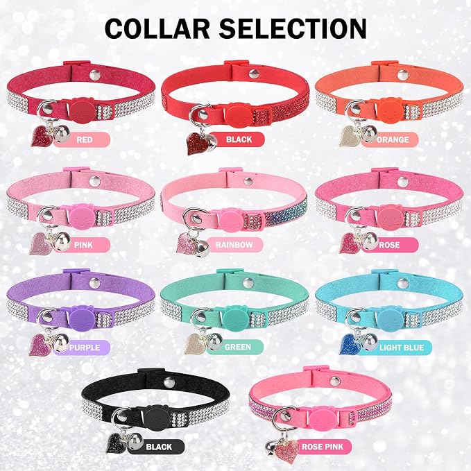Rhinestone Cat Collar Breakaway - Image 7