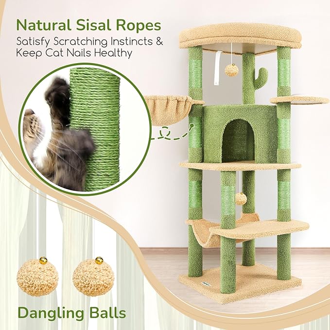 Globlazer Cactus Corner Cat Tree Tower - Image 5