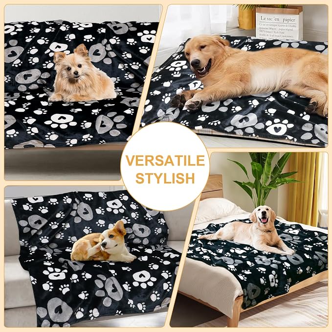 Dog Blanket, Soft Fleece Dog Blankets - Image 4