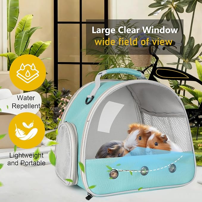 Bearded Dragon Carrier, Lizards Travel Bag, Small Animal Travel Carrier - Image 3