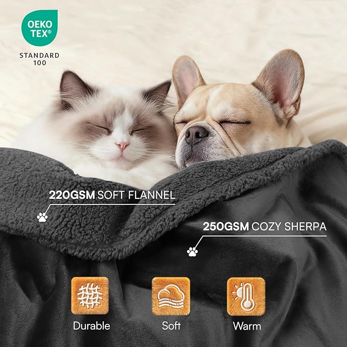 Luciphia Waterproof Pet Blanket, Liquid Pee Proof Dog Blanket - Image 4