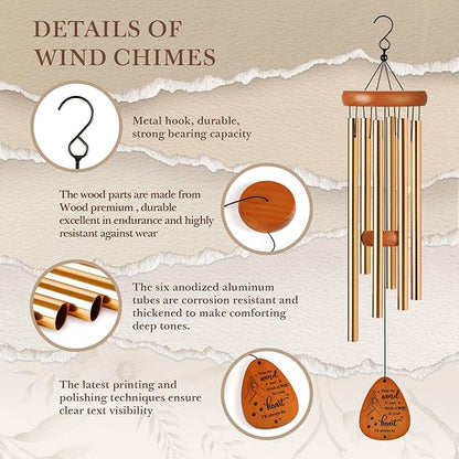SteadStyle Pet Memorial Gifts for Dogs, Dog Memorial, Pet Memorial Wind Chime - Image 6