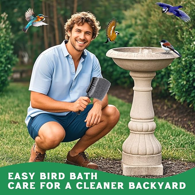 Brush for Bird Baths, Bird Bath Cleaner - Image 7