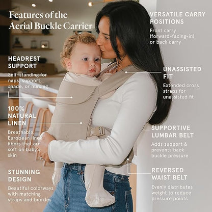 WildBird - Aerial Buckle Carrier - 2-24 Months - Standard Desert Lark - Front & - Image 2