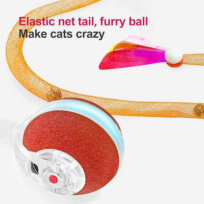 Interactive Cat Toys for Indoor Cats, The 3rd Generation Agile Moving Cat Ball - Image 4