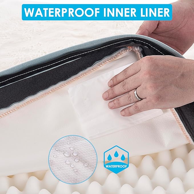 Extra Large Waterproof Dog Bed, Jumbo Orthopedic Dog Beds - Image 2