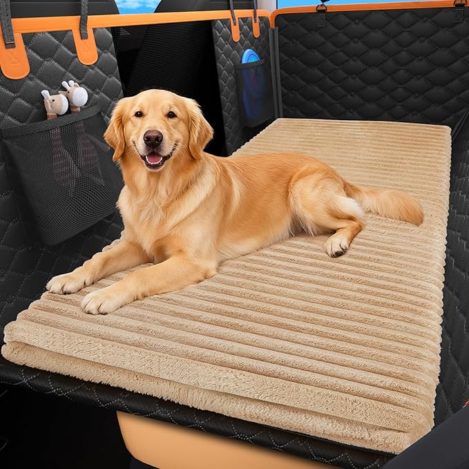 FURTIME Backseat Pet Bed Mat, Non-Slip Dog Bed by FURTIME