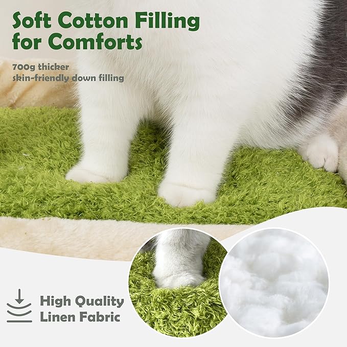 Meowoou Palm Cat Tree Tower for Indoor Cats - Image 5
