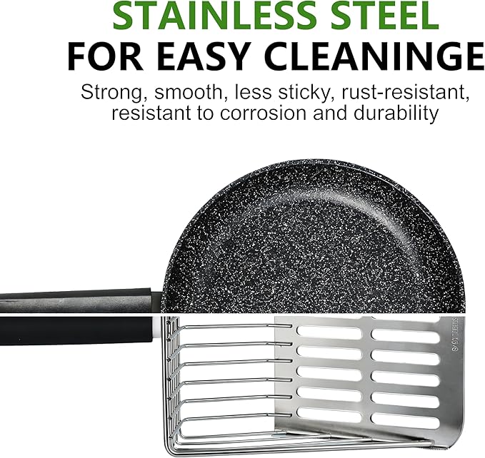 Efficient Metal Cat Litter Scoop- Stainless Steel Cat Litter Scooper - Image 9