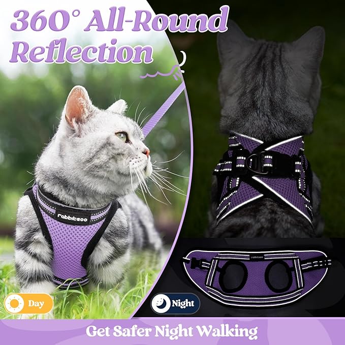 rabbitgoo Cat Harness and Leash Set - Image 8
