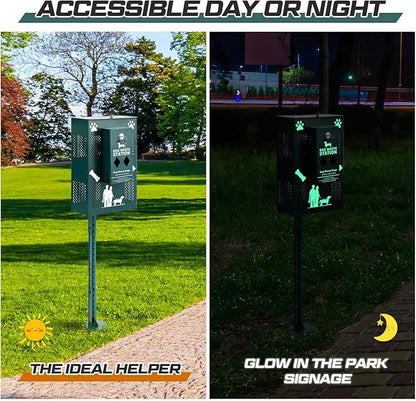 Abbylike Compact Dog Waste Station Outdoor - Image 4