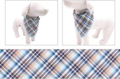 Lionet Paws Dog Bandana Washable Cotton Handkerchief Scarf Triangle Bandana - Image 4