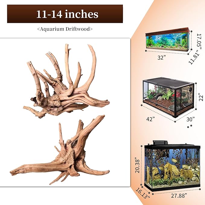 majoywoo Natural Large Driftwood - Image 2