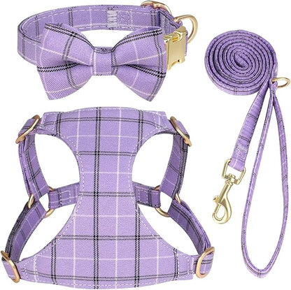 Beirui Cute Small Dog Harness Collar and Leash Set by Beirui