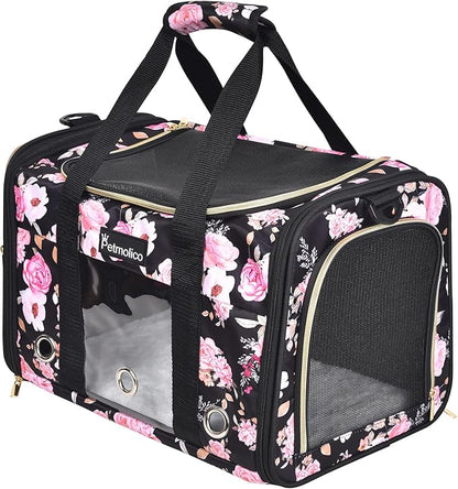 Petmolico Cat Carrier Soft-Sided Pet Bag by Petmolico
