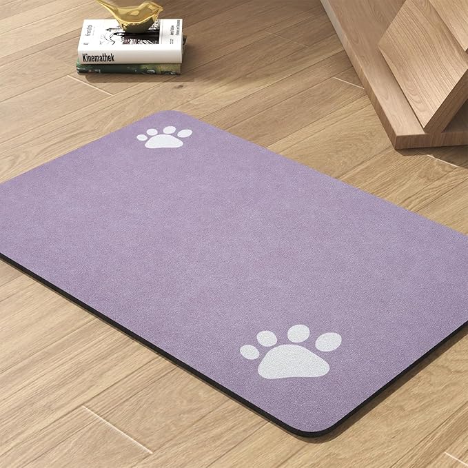 Pet Feeding Mat-Absorbent Dog Mat by PADOOR