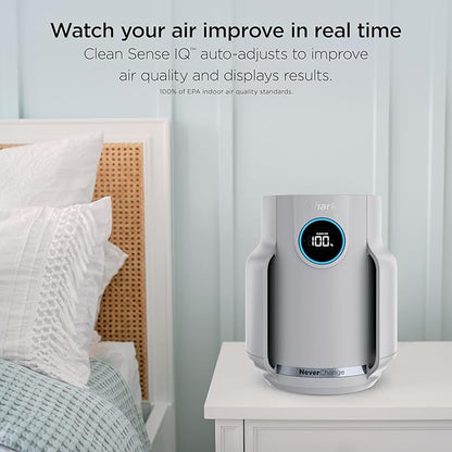 Shark Air Purifier for Home, NeverChange Compact Pro, for Bedroom, Home Office - Image 2