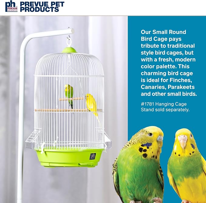 Prevue Hendryx SP31999G Classic Round Bird Cage - Image 2